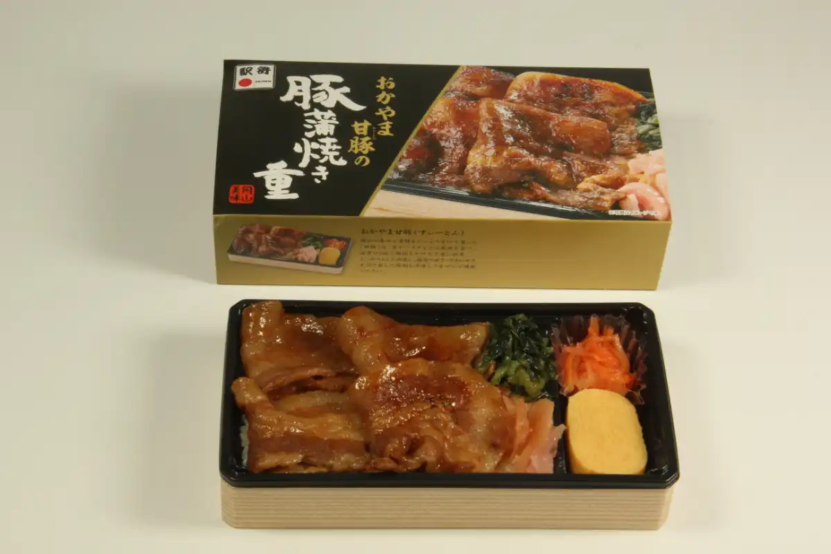 おかやま甘豚の豚蒲焼き重